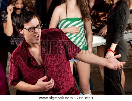 Nerdy Man Dancing