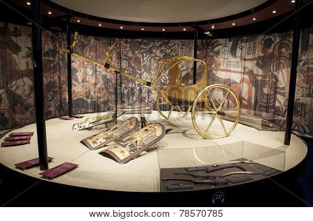 Objects From The Thomb Of Tutankhamen
