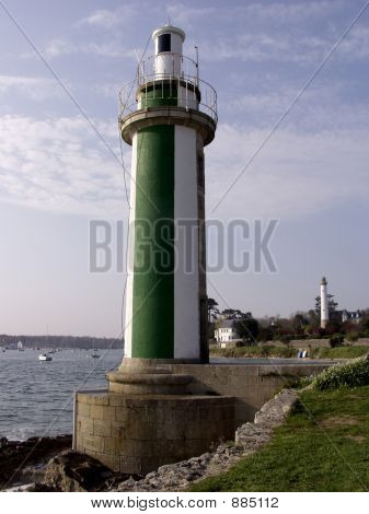 ประภาคาร Benodet Brittany France ยุโรป