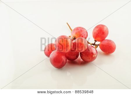 Red Grape Isolated