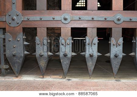 A Fragment Of An Ancient Fortress Gates