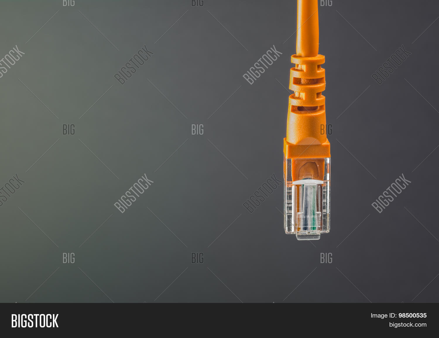 Lan Connection Orange Image & Photo (Free Trial) Bigstock