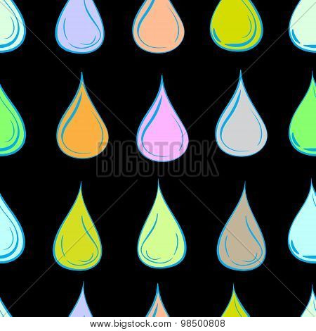 Seamless color drops