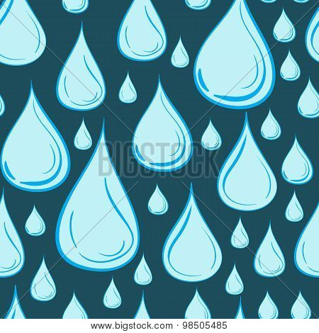 Seamless water drops