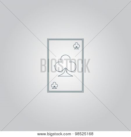 Clubs card icon