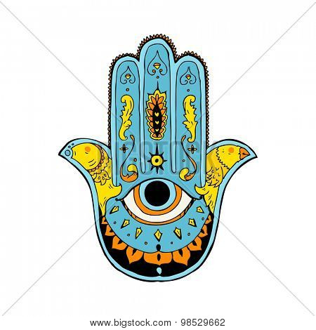 cartoon hamza symbol