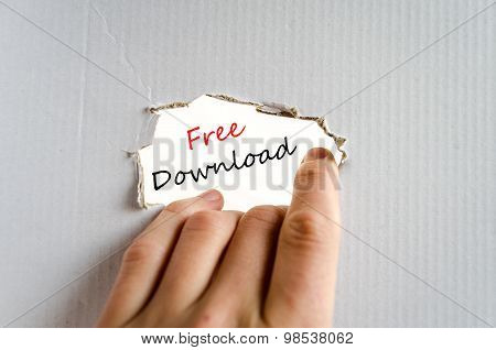 Free Download Text Concept