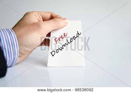 Free Download Text Concept