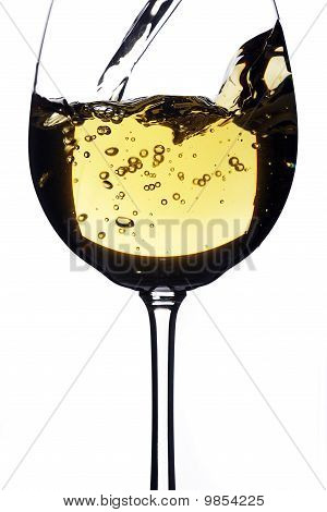 Glas Wein