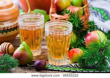 Uzvar , Traditional Hot Ukrainian Drink