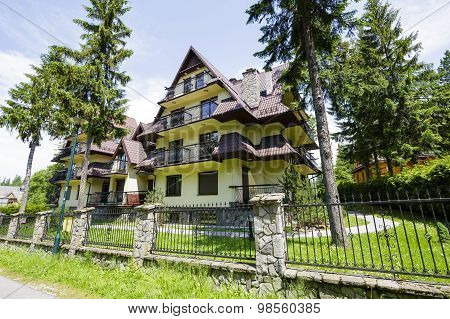 A Complex Of Modern Buildings In Zakopane