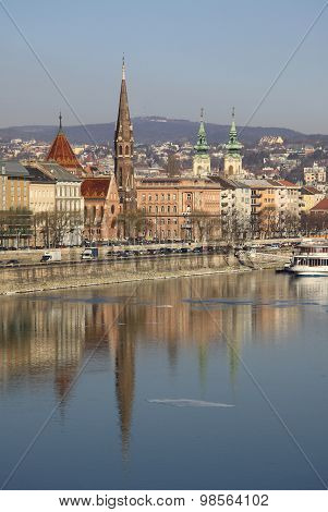 View on Buda bank of Budapest, Hungary