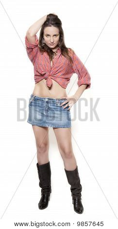 Woman In Shirt