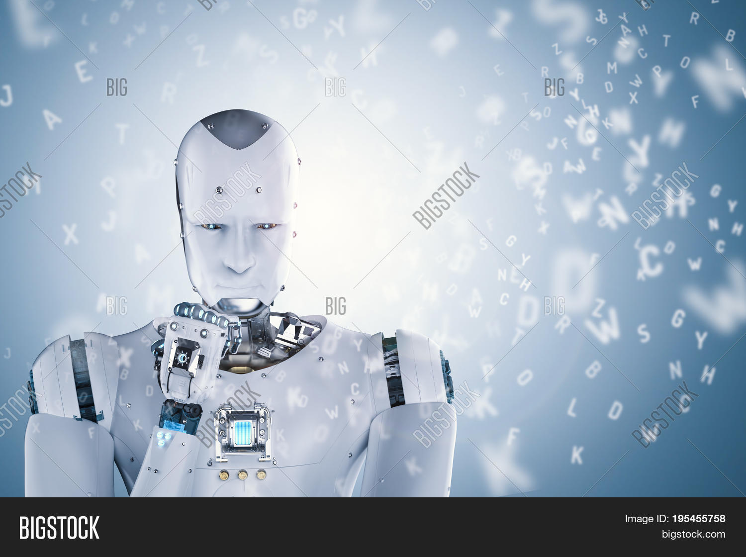 Robot Learning Machine Image & Photo (Free Trial) | Bigstock