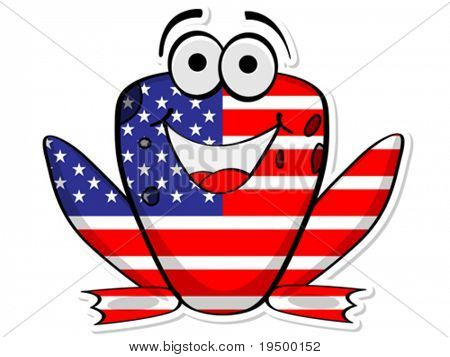 amerikanska groda