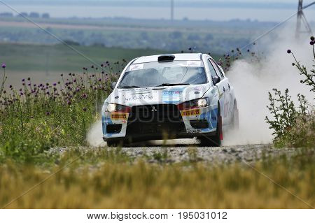 Tulcea, Romania - June 9-11: Danube Delta Rally Special Trial Windfarm On June 9-11, 2016 In Tulcea,
