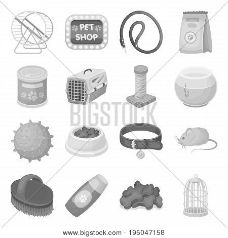 Personal computer accessories set icons in monochrome design. Big collection of personal computer accessories vector symbol stock illustration