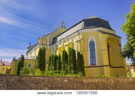 Cathedral for Saint Peter and Paul in Kamyanets-Podilsky city Ukraine