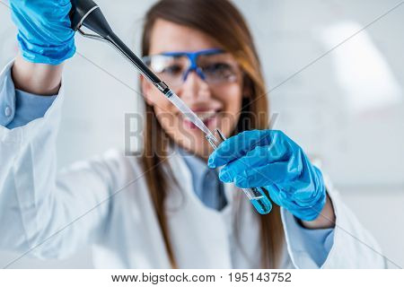 Life Science Research, One Woman Only, Toned Image