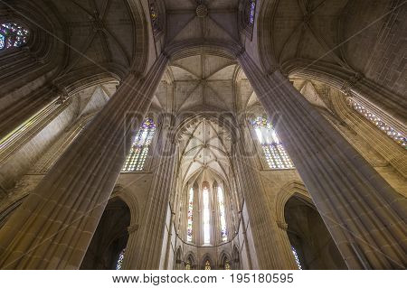Batalha Monastery, In Batahla, Portugal