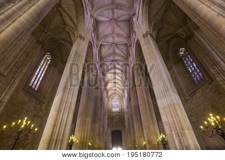 Batalha Monastery, In Batahla, Portugal