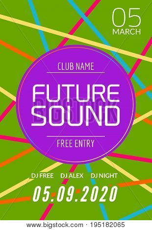 future sound music vector photo free trial bigstock