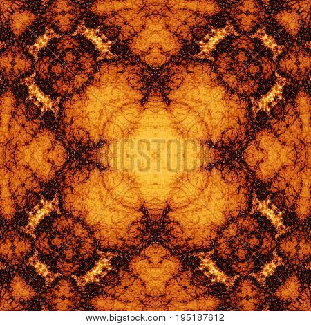 Beautiful vivid symmetrical interesting imprint design wallpaper