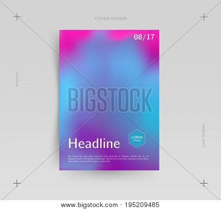 Liquid color composition. Futuristic design posters. Eps10 vector.