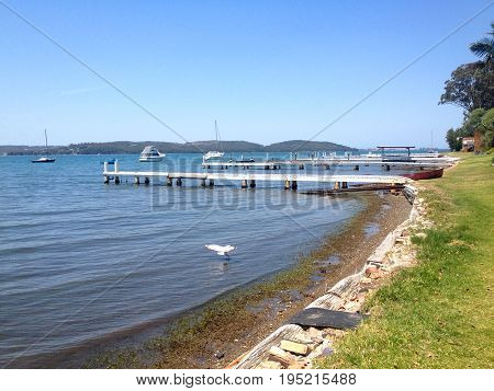 Scene Of Toronto, Lake Macquarie Nsw Australia.