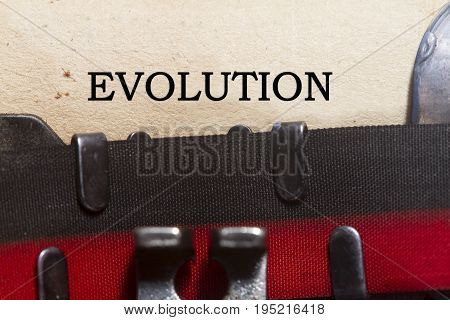 Evolution