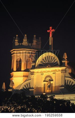 The Church Of Our Lady Of The Rosary Margao Goa India