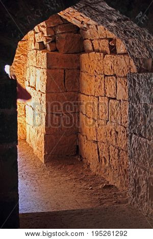Structure At Panhala Fort Also Known As Panhalgad Pahalla And Panalla Is Located In Panhala 20 Kilom