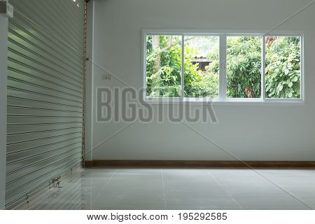 Empty Room In House Residential Building