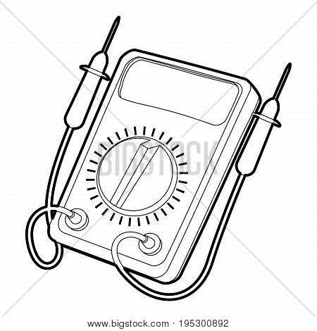 Tester icon. Outline illustration of tester vector icon for web design