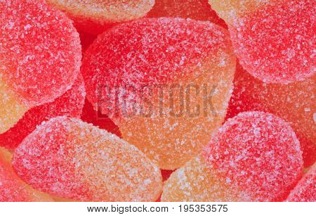 image of many Multicolor Fruit Jelly at day