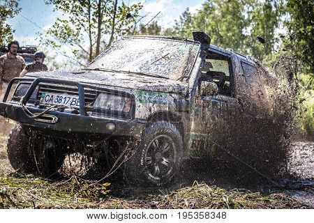 TOLOKUN` UKRAINE - JULY 2 2016 :ATL TROPHY 2016. III stage of offroad trophy Ukrainian championship.