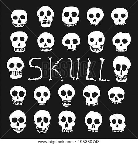 Hand Drawn Skull