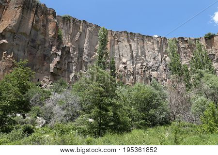 Ihlara Valley In Cappadocia, Turkey