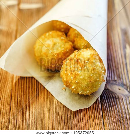 Arancini - fried rice balls