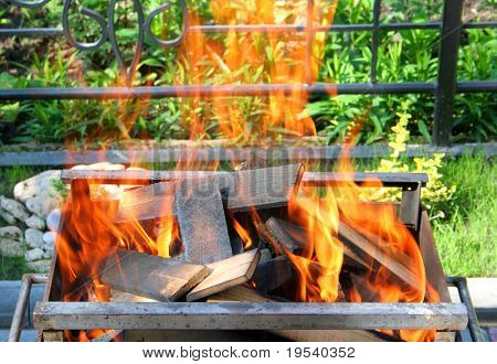 un fuoco per coocing iat