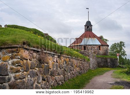 Korela fortress is a stone fortress in the town of Priozersk, on the island of the river Vuoksi. Russia
