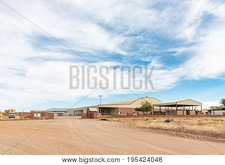 KEIMOES SOUTH AFRICA - JUNE 12 2017: The packing store of RedSun Raisins in Keimoes in the Northern Cape Province