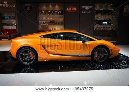 Lamborghini Gallardo Superleggera Sports Car
