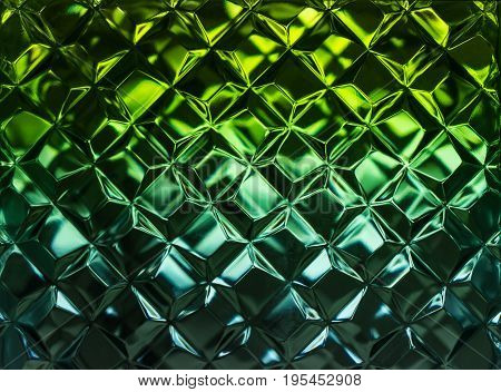 abstract green and yellow space brick light gradeint filter background - can use to display or montage on product