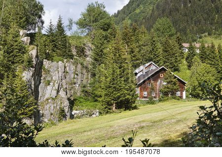 Former Watermill Near Galtur, Austria