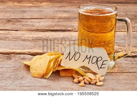 No more beer abuse. How to overcome beer addiction.