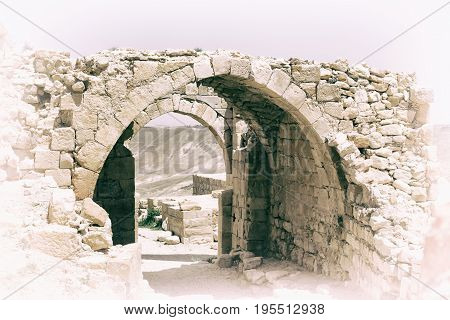 The Old Caste  And His Ruins In The Sky