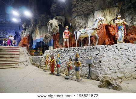 Batu Caves in Kulala Lumpur, Malaysia, Asia