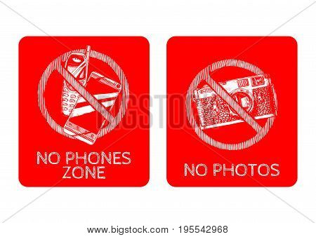 Vector Prohibition Sign