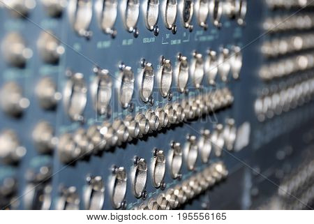 Studio Xlr Cables Patch Panel.